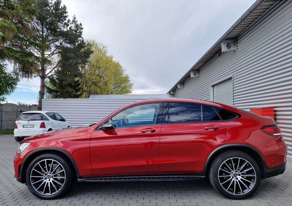 Mercedes-Benz GLC cena 219900 przebieg: 92805, rok produkcji 2019 z Świerzawa małe 562